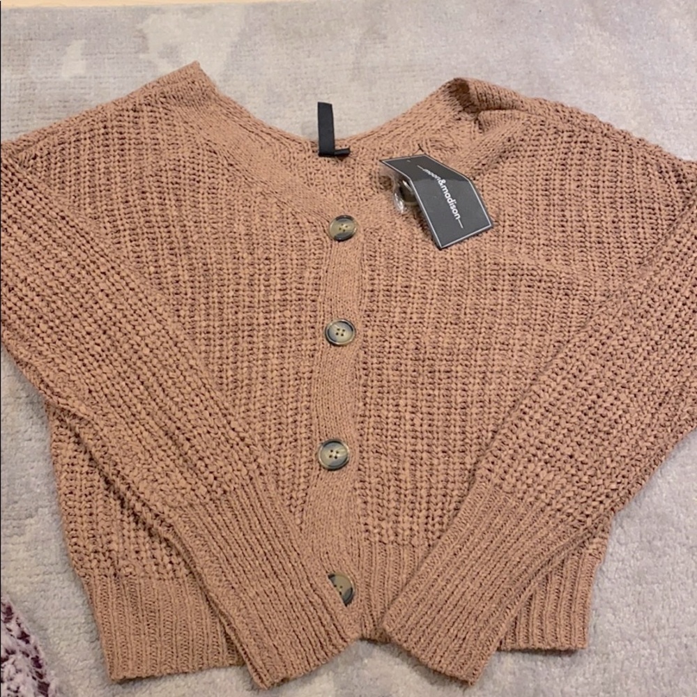 BRAND NEW- Knit Cardigan Sweater